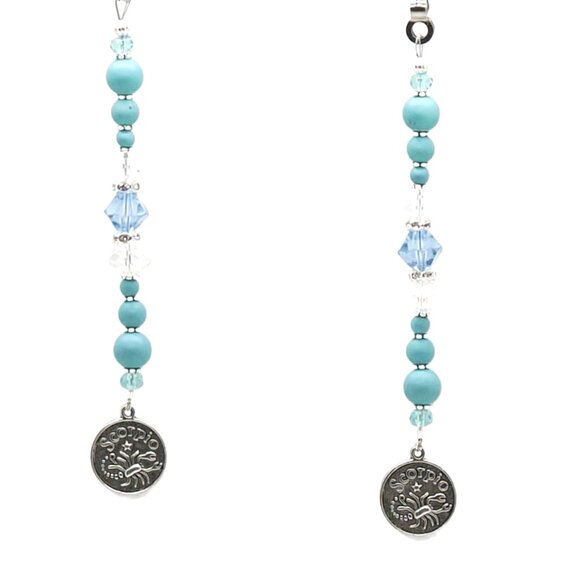 Scorpio Blue Ceiling Fan Pulls - Picture 1 of 5